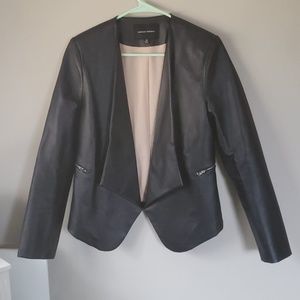 Worn MAYBE once. Gorgeous leather blazer